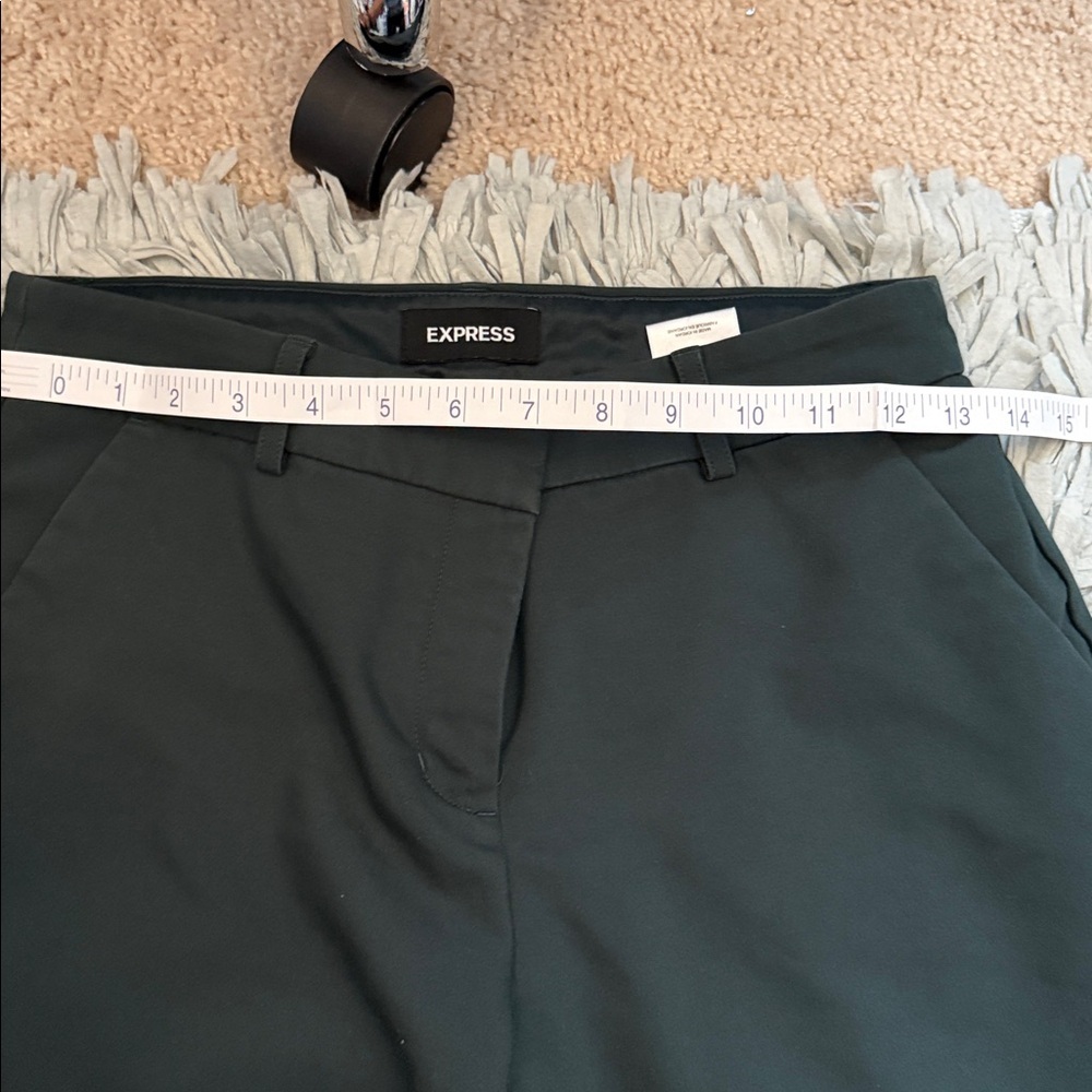 Express Forest Green Trousers - Picture 6 of 8